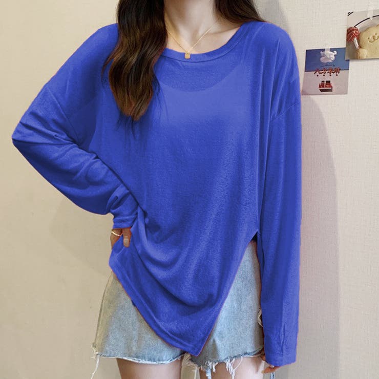 2typeラウンドネックシアートップス | Doux Belle  | 詳細画像53 