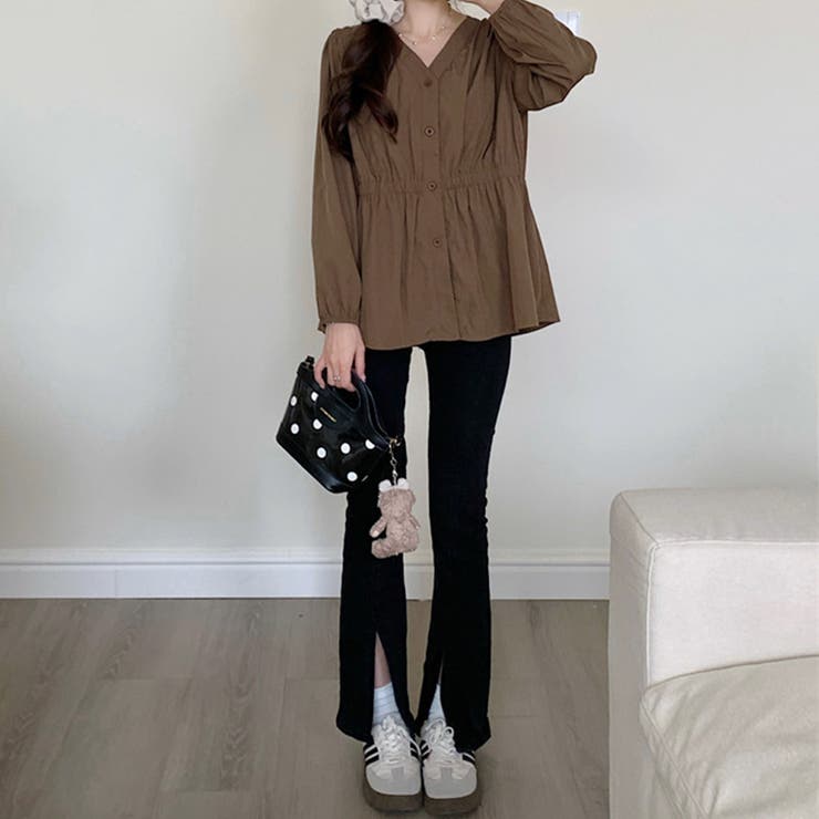 選べる2TYPE！ギャザーブラウス | Doux Belle  | 詳細画像10 