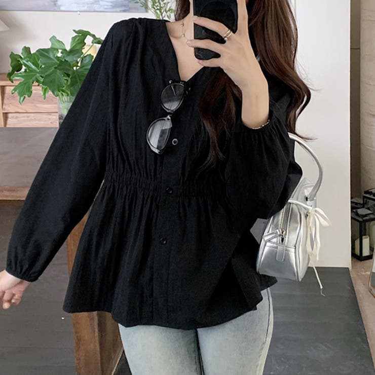 選べる2TYPE！ギャザーブラウス | Doux Belle  | 詳細画像11 