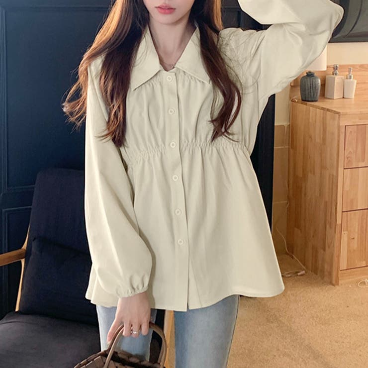 選べる2TYPE！ギャザーブラウス | Doux Belle  | 詳細画像17 