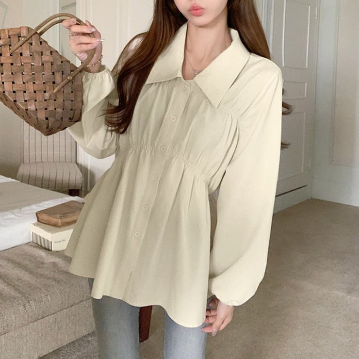 選べる2TYPE！ギャザーブラウス | Doux Belle  | 詳細画像18 