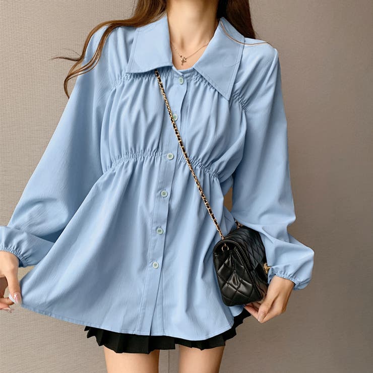 選べる2TYPE！ギャザーブラウス | Doux Belle  | 詳細画像20 