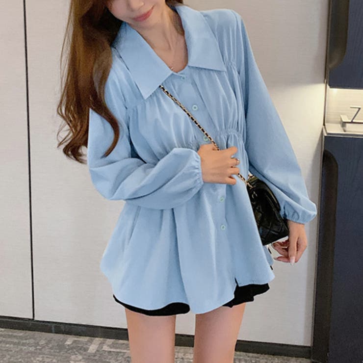 選べる2TYPE！ギャザーブラウス | Doux Belle  | 詳細画像21 