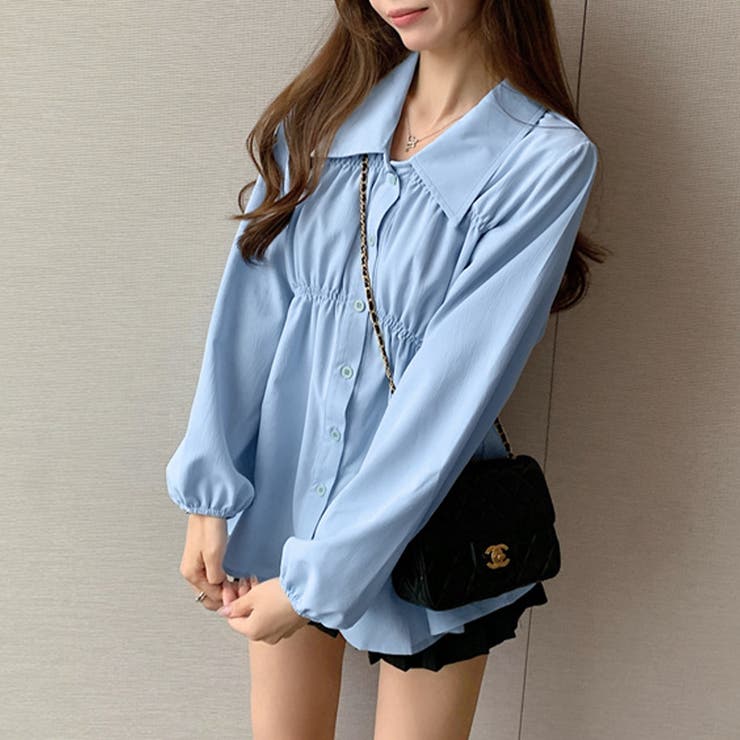 選べる2TYPE！ギャザーブラウス | Doux Belle  | 詳細画像24 