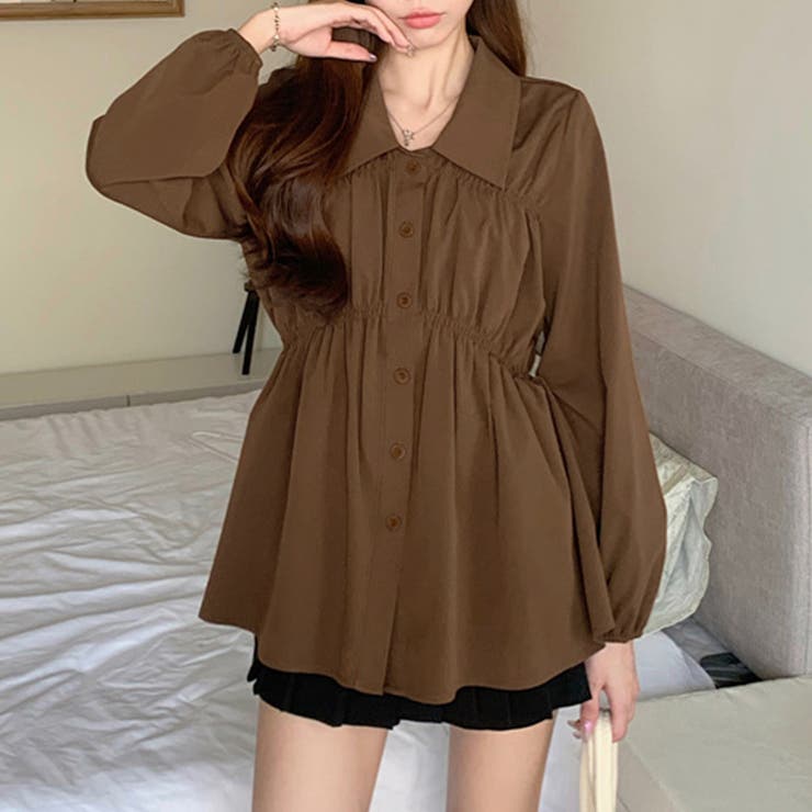 選べる2TYPE！ギャザーブラウス | Doux Belle  | 詳細画像26 