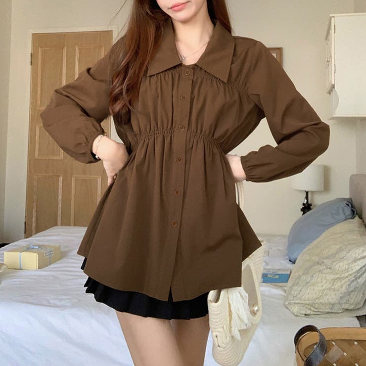 選べる2TYPE！ギャザーブラウス | Doux Belle  | 詳細画像27 