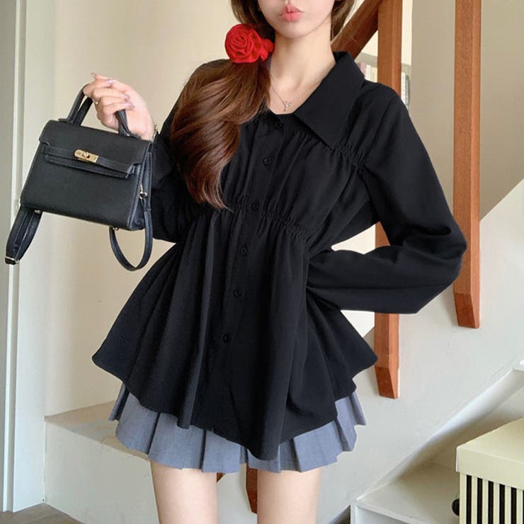 選べる2TYPE！ギャザーブラウス | Doux Belle  | 詳細画像31 