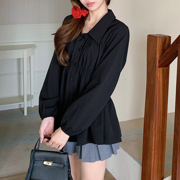 選べる2TYPE！ギャザーブラウス | Doux Belle  | 詳細画像32 