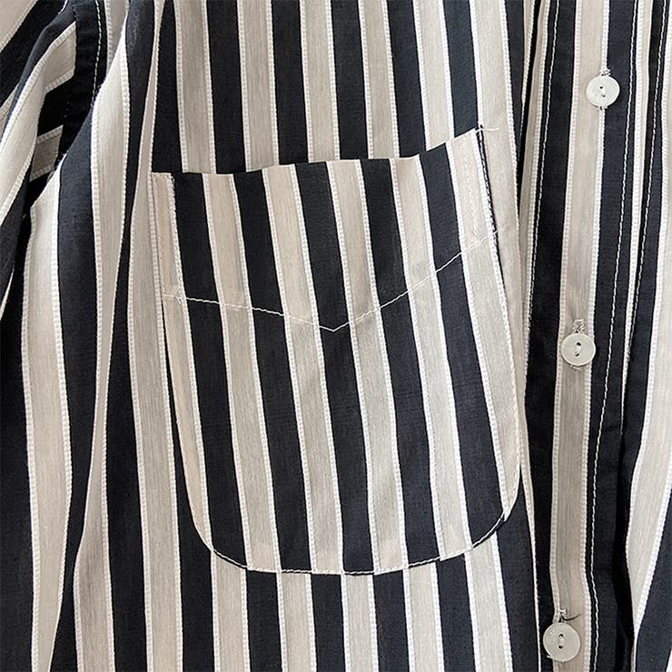 モノトーンストライプシャツ | Doux Belle  | 詳細画像8 