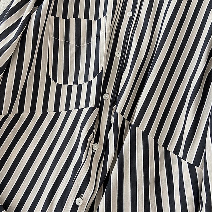 モノトーンストライプシャツ | Doux Belle  | 詳細画像9 