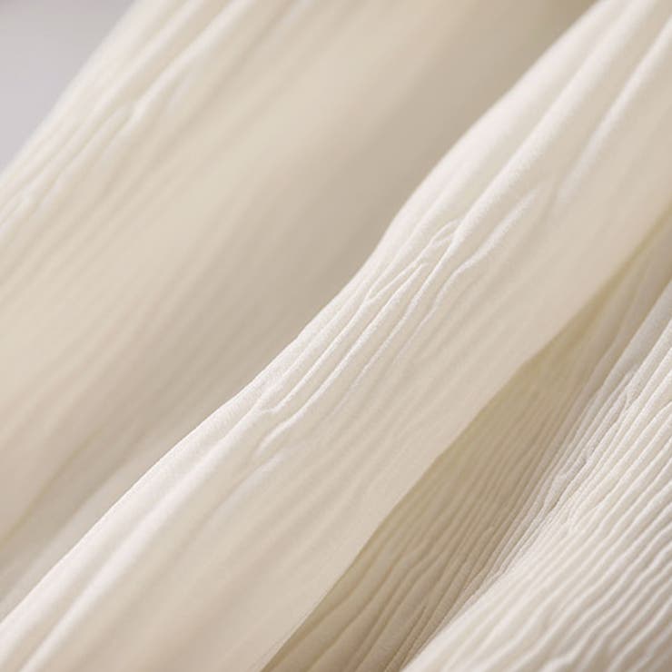 ボーダー×プリーツ袖ドッキングブラウス | Doux Belle  | 詳細画像10 