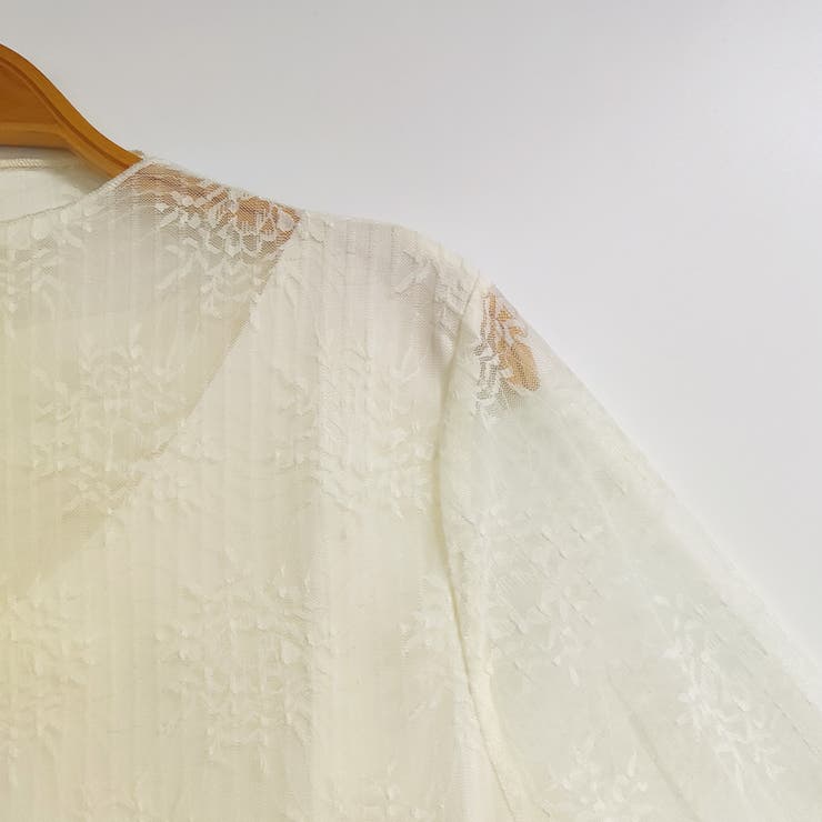 総レースハイネックシアートップス | Doux Belle  | 詳細画像13 