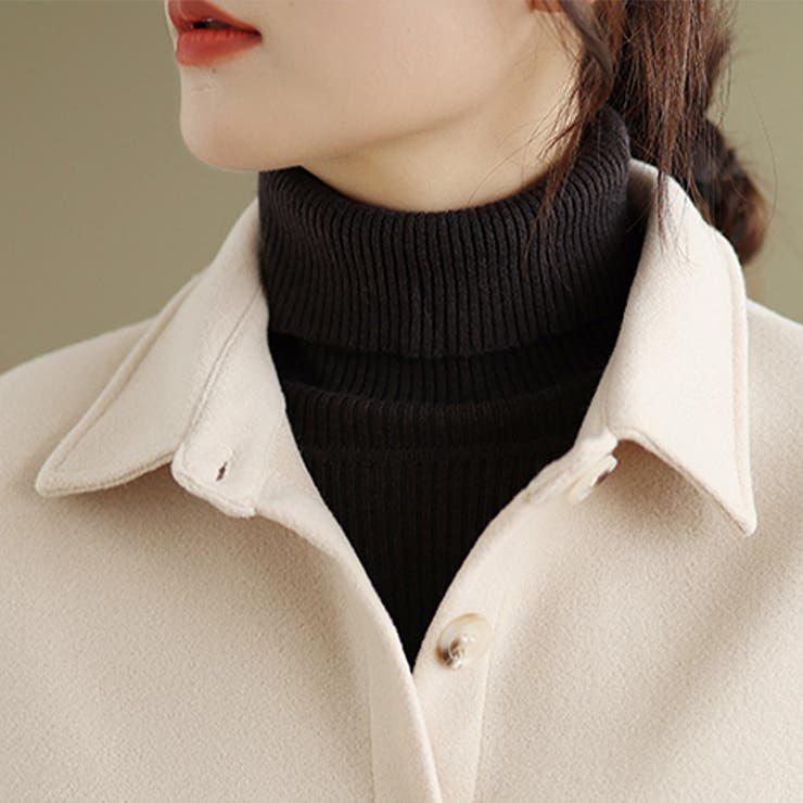 ウール調シャツジャケット | Doux Belle  | 詳細画像11 