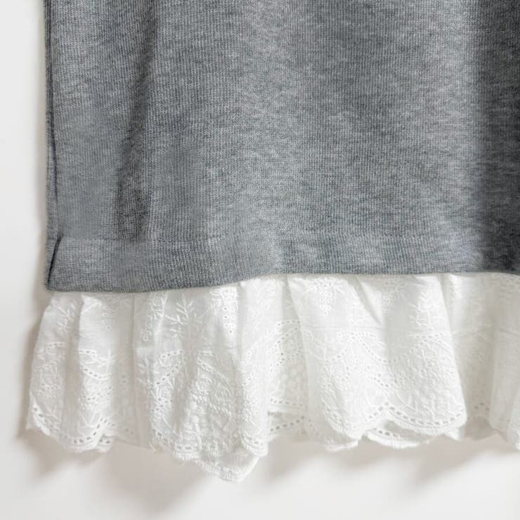 レイヤード風スウェットトップス | Doux Belle  | 詳細画像9 