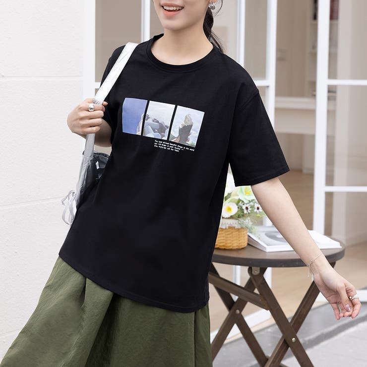  5typeプリントTシャツ | Doux Belle  | 詳細画像10 