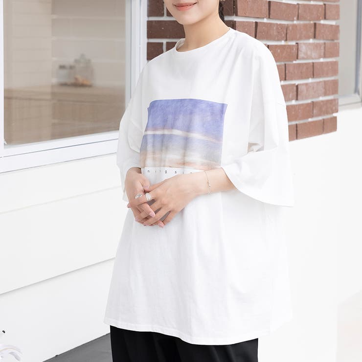  5typeプリントTシャツ | Doux Belle  | 詳細画像4 