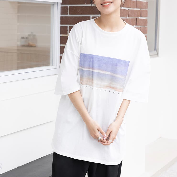  5typeプリントTシャツ | Doux Belle  | 詳細画像5 