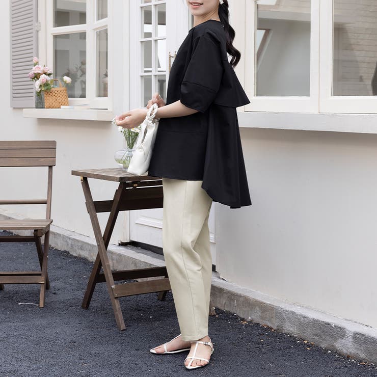 ペプラムテールカットブラウス | Doux Belle  | 詳細画像7 