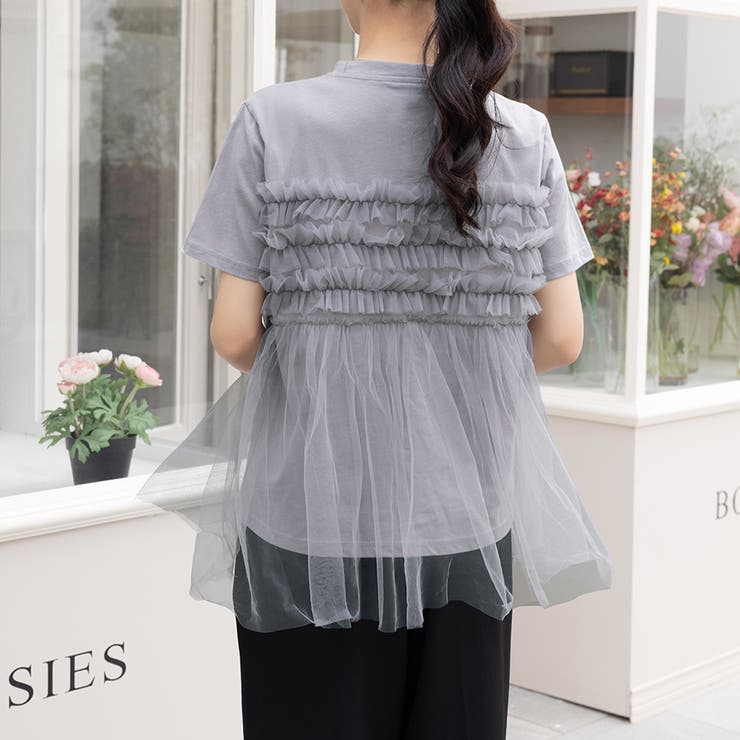 シアーチュールカットソー | Doux Belle  | 詳細画像10 