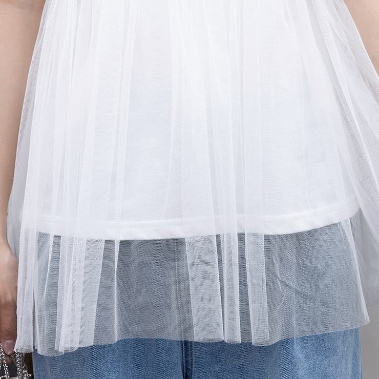 シアーチュールカットソー | Doux Belle  | 詳細画像18 