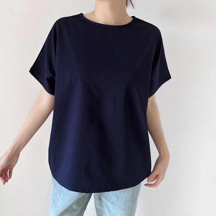 コットン素材シンプル半袖カットソー | Doux Belle  | 詳細画像24 