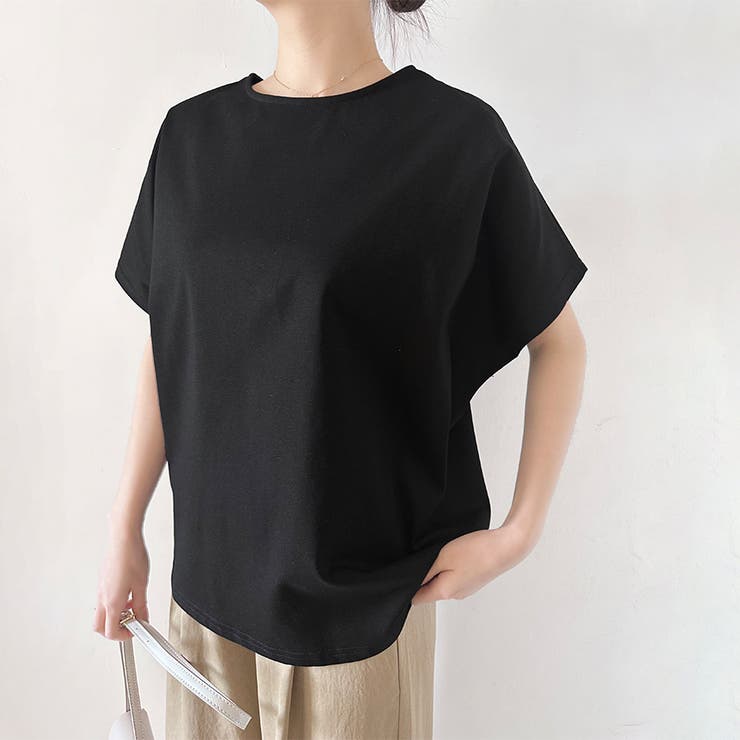 コットン素材シンプル半袖カットソー | Doux Belle  | 詳細画像27 