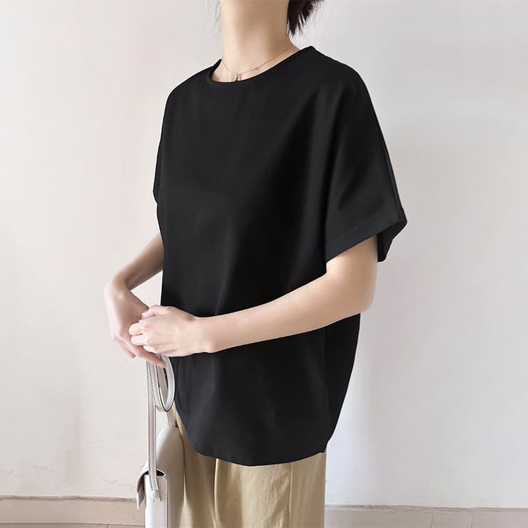 コットン素材シンプル半袖カットソー | Doux Belle  | 詳細画像28 