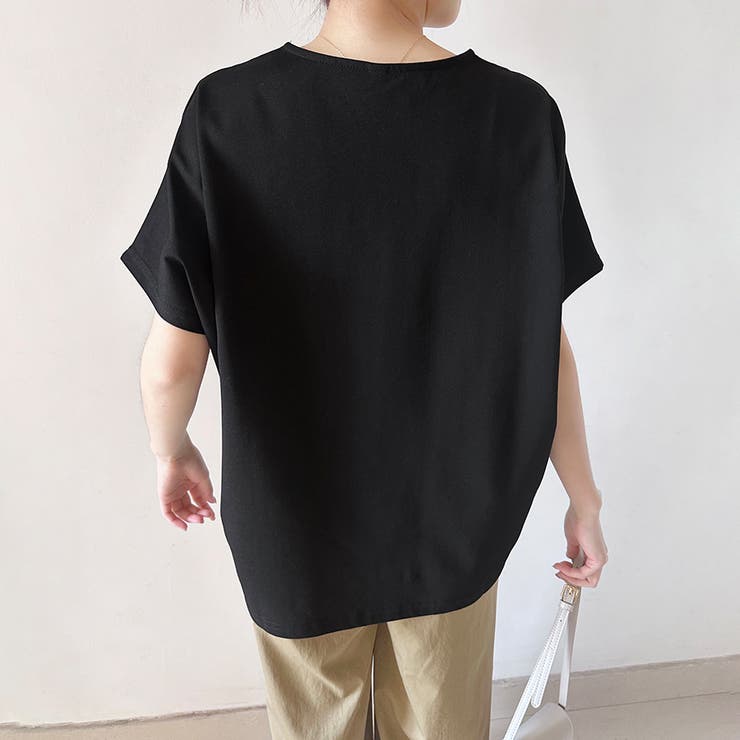 コットン素材シンプル半袖カットソー | Doux Belle  | 詳細画像29 