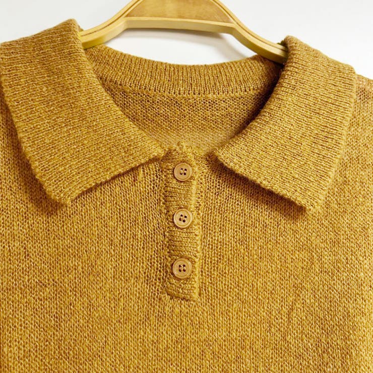 襟付きサマーニットカットソー | Doux Belle  | 詳細画像12 