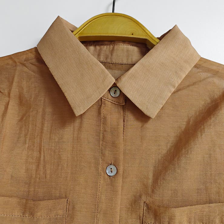 シンプルシアーシャツ | Doux Belle  | 詳細画像9 