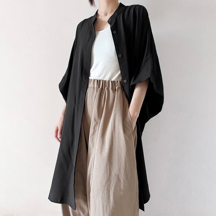 シンプルシアーロングシャツ | Doux Belle  | 詳細画像11 