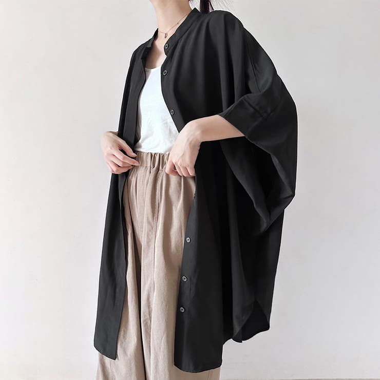 シンプルシアーロングシャツ | Doux Belle  | 詳細画像8 