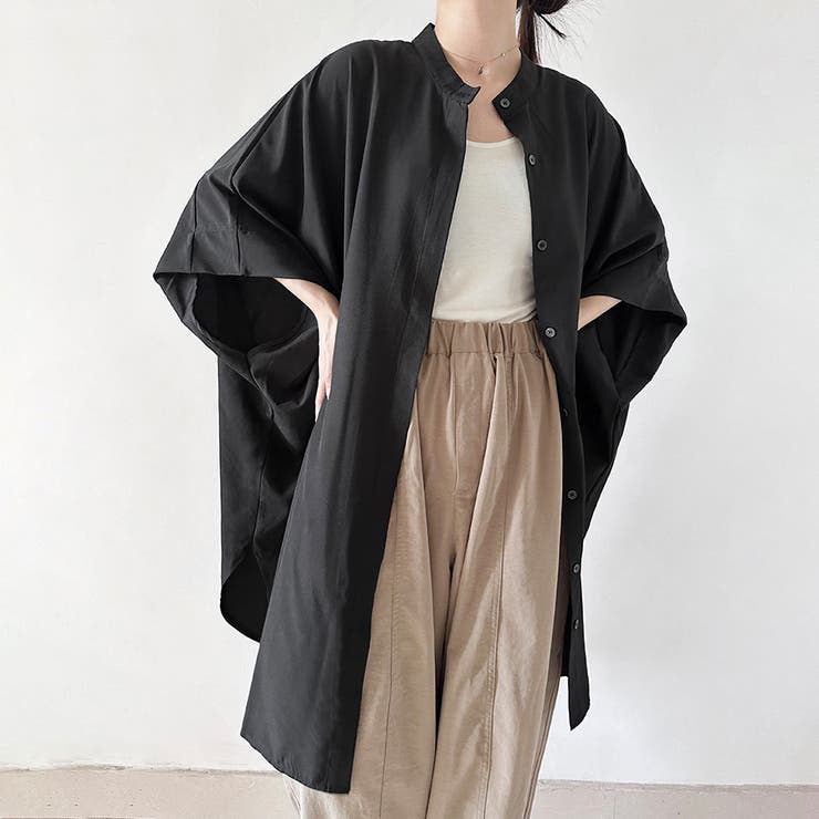 シンプルシアーロングシャツ | Doux Belle  | 詳細画像9 