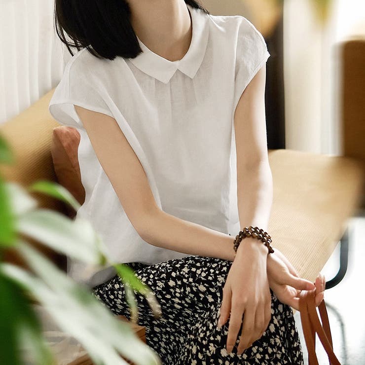 フレンチ袖ブラウス | Doux Belle  | 詳細画像1 