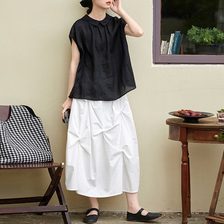 フレンチ袖ブラウス | Doux Belle  | 詳細画像13 