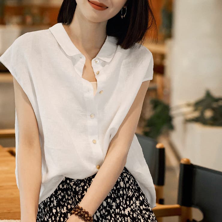 フレンチ袖ブラウス | Doux Belle  | 詳細画像3 