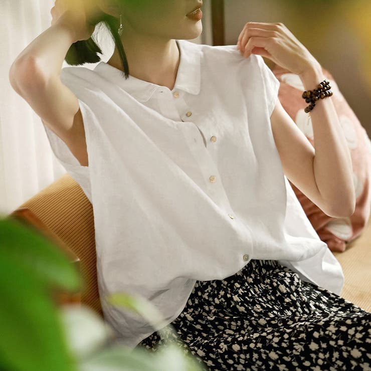 フレンチ袖ブラウス | Doux Belle  | 詳細画像4 