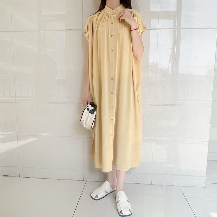 新作 シャツワンピース ロングワンピース | Doux Belle  | 詳細画像11 