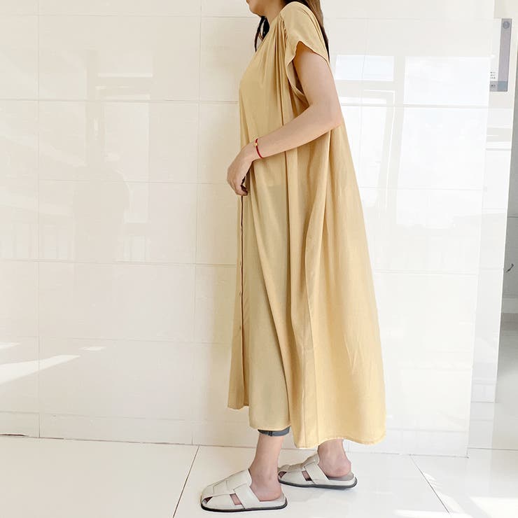 新作 シャツワンピース ロングワンピース | Doux Belle  | 詳細画像12 