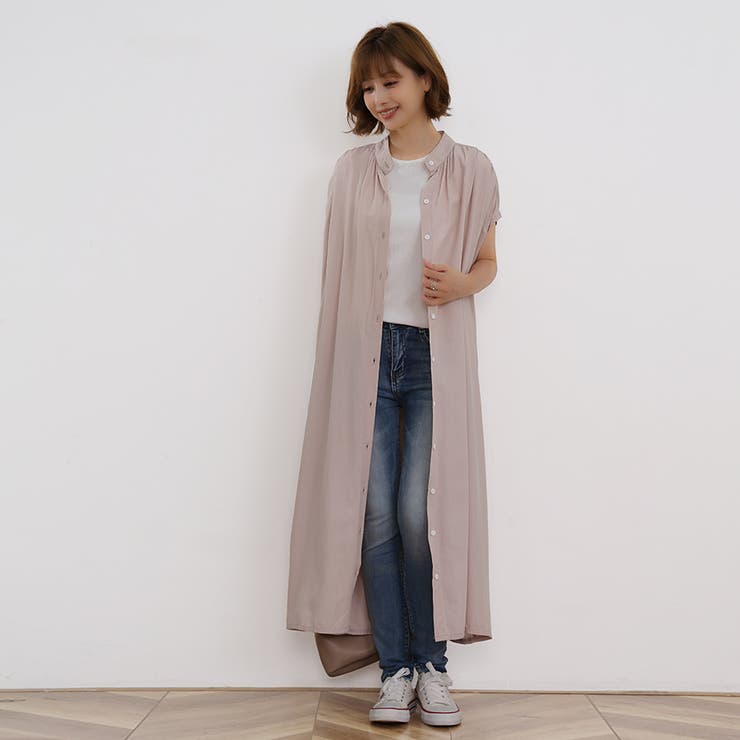 新作 シャツワンピース ロングワンピース | Doux Belle  | 詳細画像31 