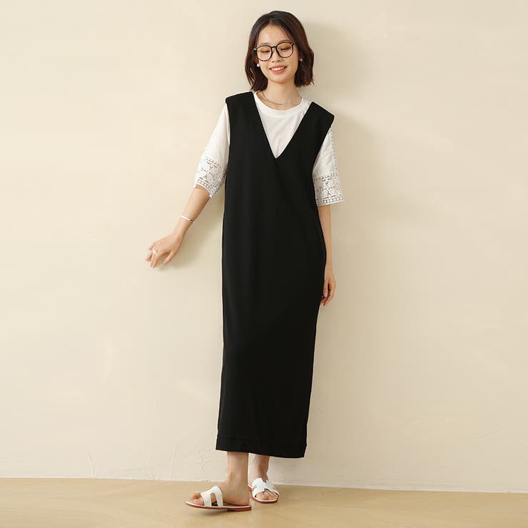 オールインワン ワンピース マキシワンピース | Doux Belle  | 詳細画像54 