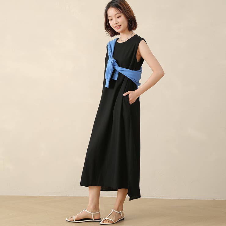 ブラック | ワンピース レディース 春夏 | Doux Belle 