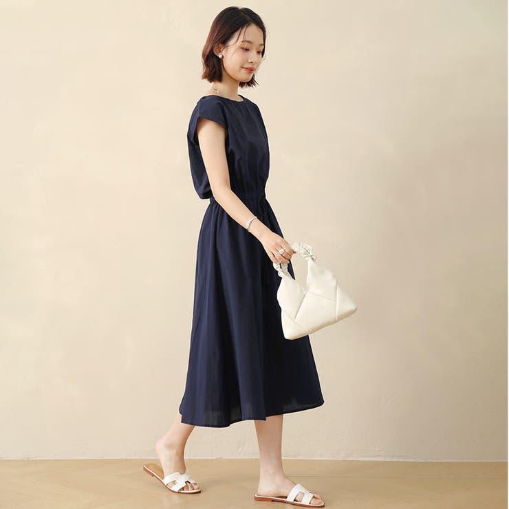 ワンピース 総柄 フレンチ スリーブ ロング丈 : ZOZOTOWN Yahoo