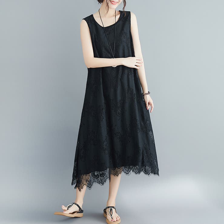 マキシワンピース レディース レース | Doux Belle  | 詳細画像28 