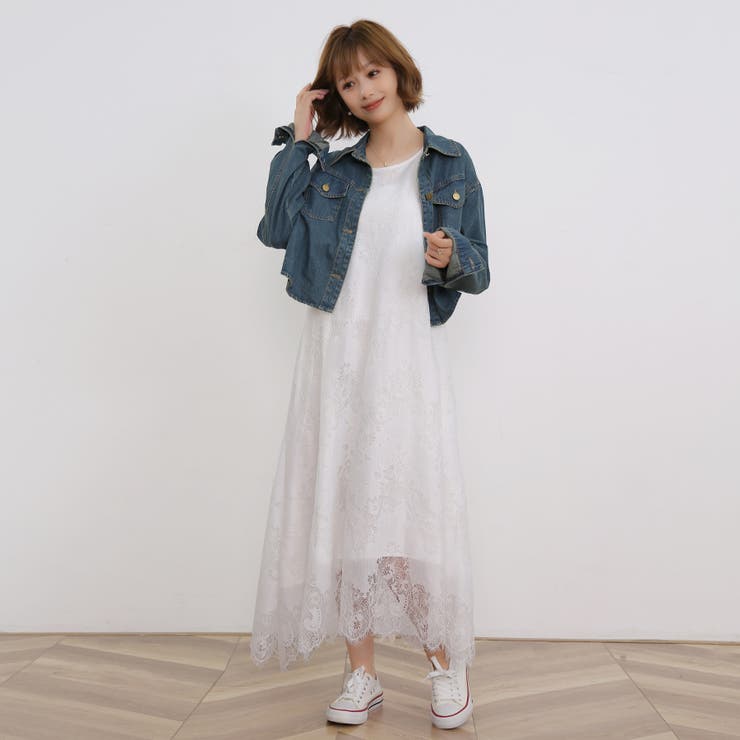 マキシワンピース レディース レース | Doux Belle  | 詳細画像15 