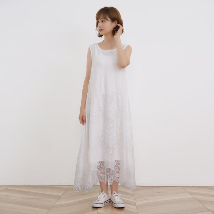 マキシワンピース レディース レース | Doux Belle  | 詳細画像16 