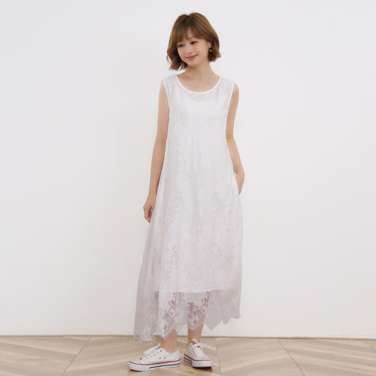 マキシワンピース レディース レース | Doux Belle  | 詳細画像21 
