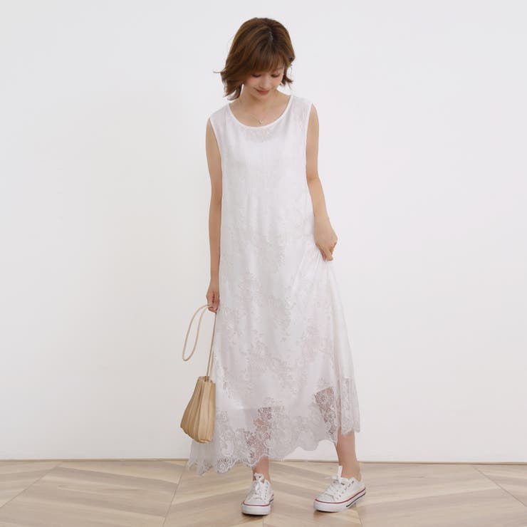 マキシワンピース レディース レース | Doux Belle  | 詳細画像23 