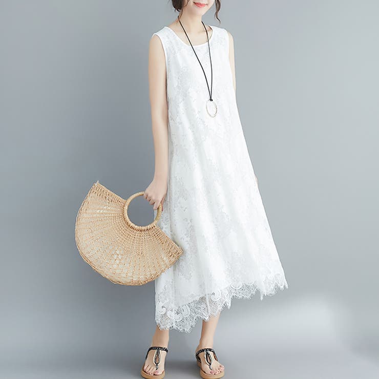 マキシワンピース レディース レース | Doux Belle  | 詳細画像4 