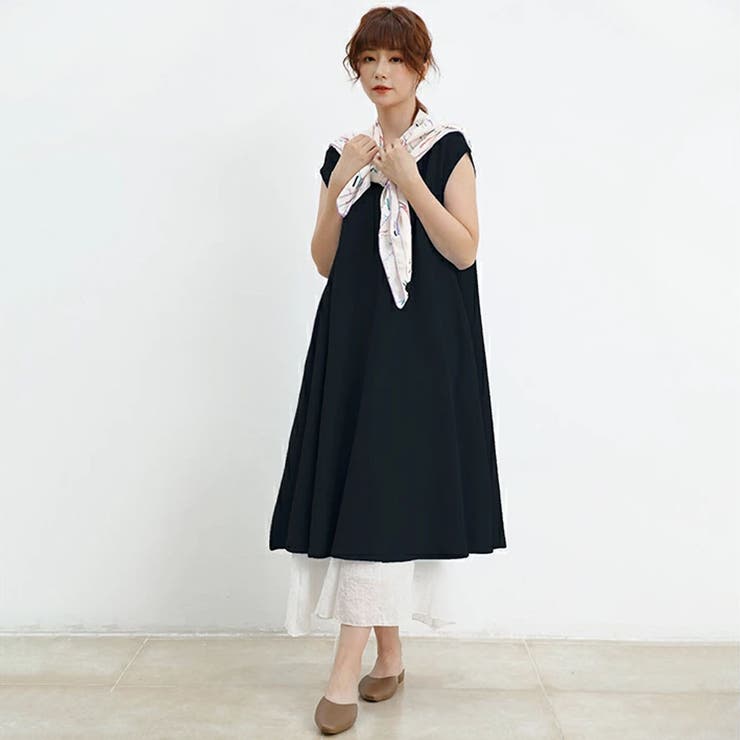 ワンピース ノースリーブ マキシ丈 | Doux Belle  | 詳細画像16 